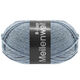 Lana Grossa MEILENWEIT 8-FACH 100g Uni | 9659-серо-синий меланжевый
