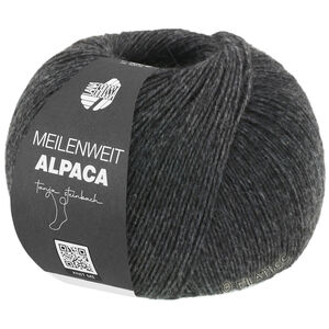 Lana Grossa MEILENWEIT 100g Alpaca | 2015-антрацитовый