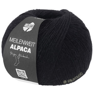 Lana Grossa MEILENWEIT 100g Alpaca | 2016-чёрный