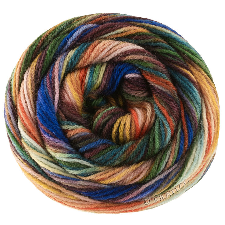 Lana Grossa MEILENWEIT 100g Cascata | 5201-золотисто-коричневый/тёмно-коричневый/кофе мокко/королевский/пурпурный/розовый/цвет ржавчины/тёмно-зелёный/светло-серый/серый