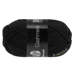 Lana Grossa MEILENWEIT 50g Cashmere | 08-чёрный