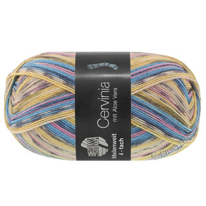 Lana Grossa MEILENWEIT 100g Cervinia | 1706-небесно-голубой/серый/жёлтый/цвет экрю/светло-бежевый/сиренево-розовый/серо-синий