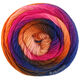 Lana Grossa MEILENWEIT 100g Color Mix Multi | 8022-чернильный/сине-фиолетовый/фуксия/ярко-розовый/лососевый/цвет ржавчины/серо-зелёный/тёмно-коричневый