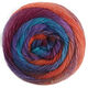Lana Grossa MEILENWEIT 100g Merino Color Mix Sparks | 7616-лососевый/тёмно-синий/королевский/бирюзовый/красно-фиолетовый/фуксия