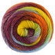Lana Grossa MEILENWEIT 100g Merino Color Mix Sparks | 7621-петрольный/весенне-зелёный/фисташковый/горчично-желтый/оранжевый/коричневый/баклажановый/серо-фиолетовый