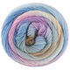 Lana Grossa MEILENWEIT 100g Merino Color Mix Sparks | 7622-мята/серо-бежевый/серо-коричневый/пурпурный/сиреневый/сине-бирюзовый