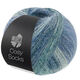 Lana Grossa MEILENWEIT 100g Cosy Socks Dream | 254-дымчато-синий/серо-синий/голубой/стальной синий/светло-серый/серый