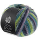 Lana Grossa MEILENWEIT 100g Cosy Socks Multi Stripes | 157-лавандовый/петрольный/майская зелень/бирюзовый/тёмно-синий
