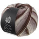 Lana Grossa MEILENWEIT 100g Cosy Socks Soft Stripes | 103-кофе мокко/серо-коричневый/бежевый/кремовый