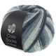 Lana Grossa MEILENWEIT 100g Cosy Socks Soft Stripes | 104-антрацитовый/тёмно-серый/серый/светло-серый