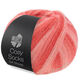 Lana Grossa MEILENWEIT 100g Cosy Socks Soft Stripes | 113-лососевый/лососевый/коралловый