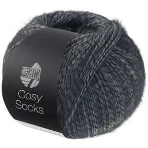 Lana Grossa MEILENWEIT 100g Cosy Socks | 07-тёмно-серый