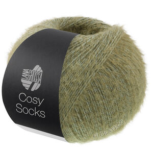 Lana Grossa MEILENWEIT 100g Cosy Socks | 12-серо-зелёный