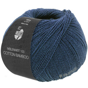 Lana Grossa MEILENWEIT 100g Cotton Bamboo | 30-морской синий