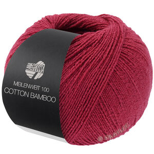 Lana Grossa MEILENWEIT 100g Cotton Bamboo | 40-герберово-красный