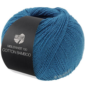 Lana Grossa MEILENWEIT 100g Cotton Bamboo | 42-бирюзово-синий