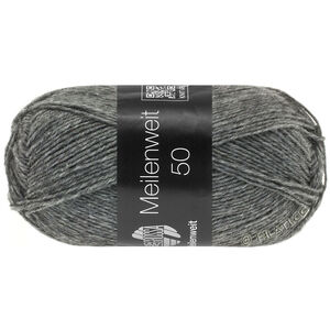 Lana Grossa MEILENWEIT 50g | 1104-серый меланжевый