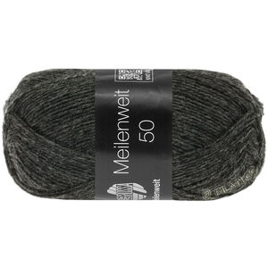 Lana Grossa MEILENWEIT 50g | 1105-антрацитовый