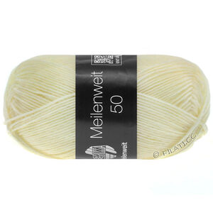 Lana Grossa MEILENWEIT 50g | 1113-сурово-белый