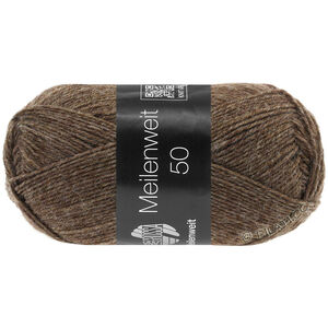 Lana Grossa MEILENWEIT 50g | 1305-серо-коричневый