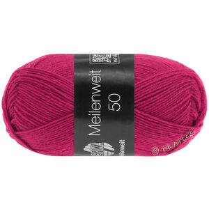 Lana Grossa MEILENWEIT 50g | 1313-ярко-розовый