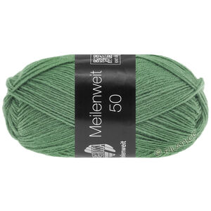 Lana Grossa MEILENWEIT 50g | 1377-серо-зелёный