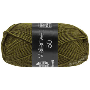 Lana Grossa MEILENWEIT 50g | 1407-оливковый