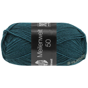 Lana Grossa MEILENWEIT 50g | 1408-тёмно сине-зеленый