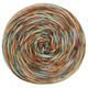 Lana Grossa MEILENWEIT 100g Merino Hand-dyed | 35-ржаво коричневый/светло-бирюзовый/серо-зелёный/охра/бежевый
