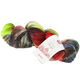 Lana Grossa MEILENWEIT 100g Merino Hand-dyed | 401-красное вино/светло-зелёный/петроль/чисто-белый/серый/антрацитовый/фиолетовый