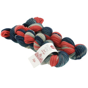 Lana Grossa MEILENWEIT 2 нитки à 50 г Merino Hand-dyed | 221-Kufri