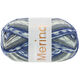 Lana Grossa MEILENWEIT 100g Merino Extrafine Denim Mix | 2601-светло-серый/тёмно-серый/тёмно-синий
