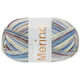 Lana Grossa MEILENWEIT 100g Merino Extrafine Denim Mix | 2605-цвет экрю/светло-серый/средне-серый/тёмно-серый/фиалково-синий/тёмно-синий