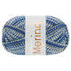 Lana Grossa MEILENWEIT 100g Merino Extrafine Denim Mix | 2608-светло-серый/чёрный/серый/белый/петрольный/синий