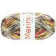 Lana Grossa MEILENWEIT 100g Merino Extrafine Meran | 2583-белый/антрацитовый/коричневая глина/красный/желтково-жёлтый/персик/серо-бежевый