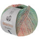 Lana Grossa MEILENWEIT 100g Merino Extrafine Shades | 7229-лососевый/кремовый/бирюзово-зелёный/жёлто-зелёный