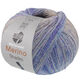 Lana Grossa MEILENWEIT 100g Merino Extrafine Shades | 7233-светло-серый/бежевый/морской синий/синий/красно-фиолетовый