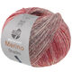 Lana Grossa MEILENWEIT 100g Merino Extrafine Shades | 7236-светло-серый/тёмно-серый/винно-красный/бургунд/слива