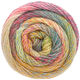 Lana Grossa MEILENWEIT 150g Rainbow | 102-жёлтый/хаки/розовый/оранжевый/петрольный/бирюзовый/мята/голубой/ярко-розовый