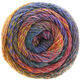 Lana Grossa MEILENWEIT 150g Rainbow | 111-коричнево-красный/мята/жёлтый/петрольный/ярко-розовый/красный/синий