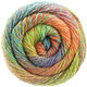 Lana Grossa MEILENWEIT 150g Rainbow | 114-светло-зелёный/жёлтый/оранжевый/красный/тёмно-красный/синий/ярко-розовый