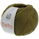 Lana Grossa MEILENWEIT 100g Seta | 46-мшисто-зелёный