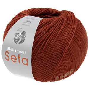 Lana Grossa MEILENWEIT 100g Seta | 60-коричневый цвет корицы