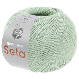 Lana Grossa MEILENWEIT 100g Seta | 61-мятно-бирюзовый