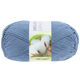 Lana Grossa MEILENWEIT 100g Solo Cotone Unito | 3470-голубино-синий