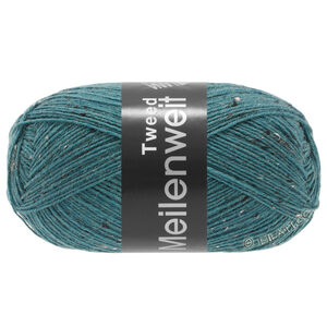Lana Grossa MEILENWEIT 100g Tweed | 159-петрольный