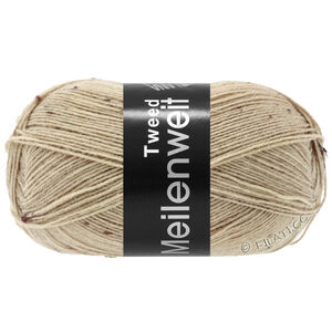 Lana Grossa MEILENWEIT 100g Tweed | 178-бежевый меланжевый