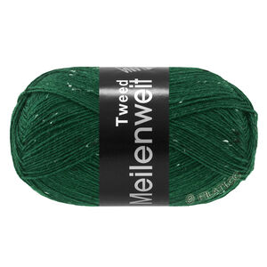 Lana Grossa MEILENWEIT 100g Tweed | 183-бутылочно-зелёный