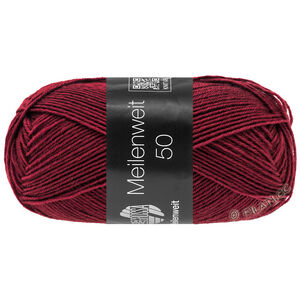 Lana Grossa MEILENWEIT 50g | 1423-винно-красный