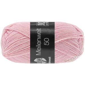 Lana Grossa MEILENWEIT 50g | 1424-розовый